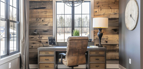Cómo crear tu oficina en casa en una casa de madera prefabricada: ideas y mobiliario imprescindible